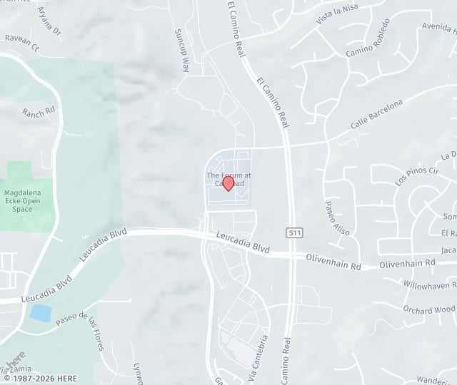 Location Map: 1905 Calle Barcelona, #214 Carlsbad, California 92009